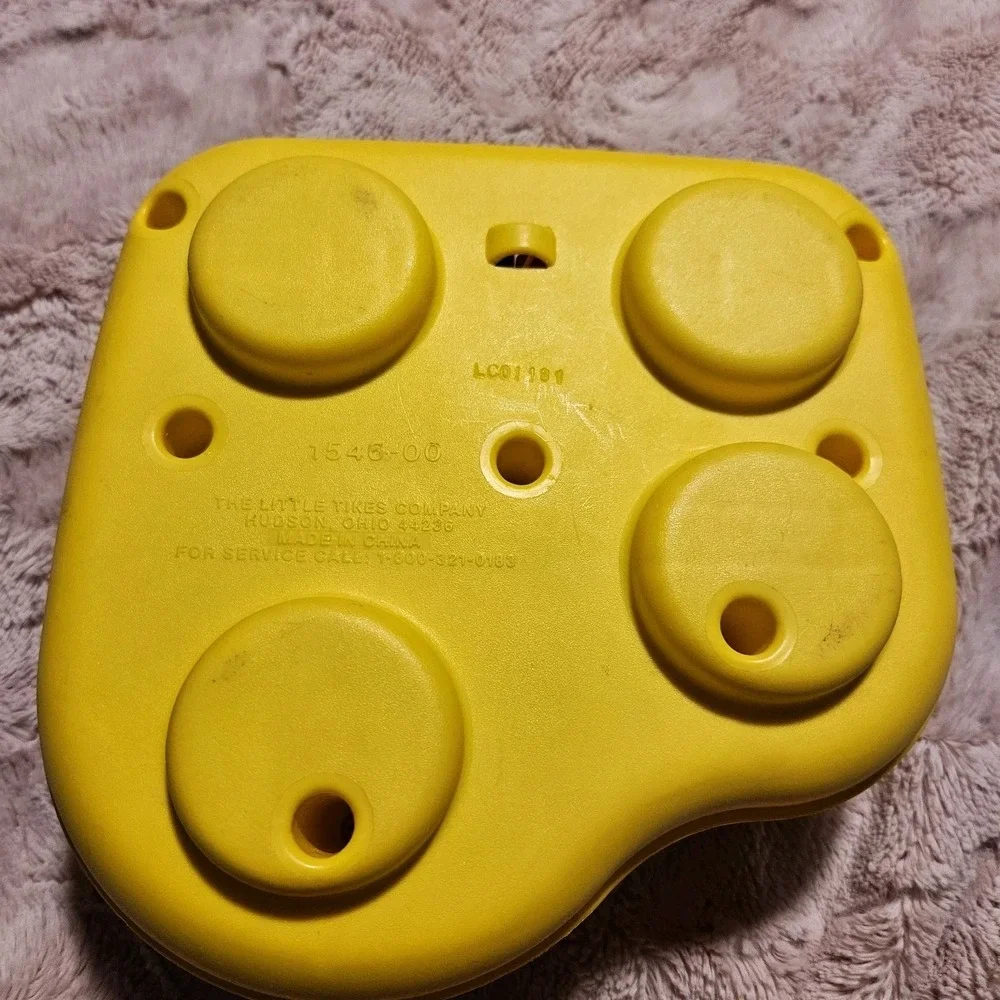 VTG‎ Little Tikes Tykes Tap A Tune 4 Key Mini Xylophone Piano Yellow 1546-00